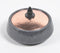 Noir Marble Trinket Box with Copper Lid