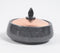 Noir Marble Trinket Box with Copper Lid