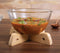 Natural Mango Wood Turned Bowl Stand