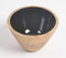 Noir Enameled & Turned Wooden Bowl