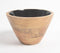 Noir Enameled & Turned Wooden Bowl