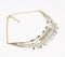 Neutral Beaded Metallic necklace