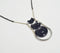 Noir Resin & Brass Y-Neck Necklace