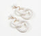 Orbit Beaded Ivory Dangle Earrings