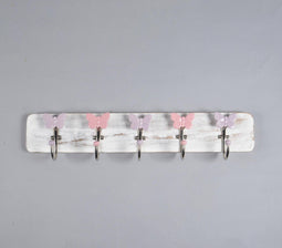 Pastel & Distressed Wood Wall hook