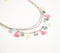 Pastel Beaded & Tasseled Boho Necklace