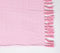 Pastel Handwoven Cotton Tasseled Throw