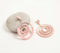 Pastel Beaded Coils Dangle Earrings