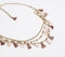 Neutral Tasseled & beaded Necklace