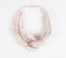 Pastel Watermelon Striped Block Printed Knot Hairband