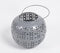 Perforated Grey Iron Lanterns (Set of 2)