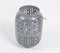 Perforated Grey Iron Lanterns (Set of 2)