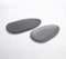 Noir Tinted Acacia Wood Oval Serving Boards (Set of 2)