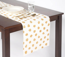 Polka Dot Printed Table Runner