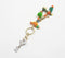 Pom-Pom & Tasselled Ethnic Parrots Keychain