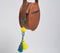 Pom-pom & Fringe-Tasseled Bag Tie