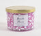 Pomelo Flower Scented Jar Candle with Bamboo Leaf & Coconut