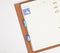 Quirky Cats Blue Magnetic Paper Tabs (set of 3)