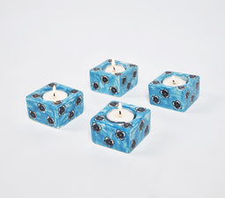 Pottery Ceramic Tealight Holders (Set of 4)