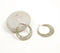 Quoise Beaded Metallic Hoop Earrings