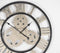 Roman Metal Skeleton Analog Round Wall Clock
