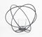 Rolling Globe Aluminum Black Tealight Holder