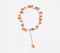 Recycled Brass & Natural Stone Anklet