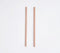 Rose-Gold Set of 2 Copper Straws With Cleaner