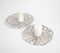 Sand Cast Aluminium Round Cubes Trays (Set of 2)