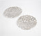 Sand Cast Aluminium Round Cubes Trays (Set of 2)