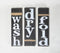 Set of 3 Laundry Wall Decor Panels