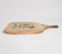 Seasoned with Love' Engraved mango Wood Cutting Board