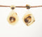 Resin Abstract Drop Earrings