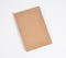Screen Printed Brown Notebook with Quote