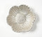 Silver Lacquered Aluminium Decorative Flower Tray