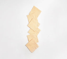 Solid Wheaten Cotton Chambray Table napkins (set of 6)