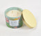 Sea Salt Coconut Scented Jar Candle with Lime & Jasmine