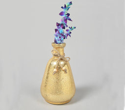 Statement Golden Mercury Glass Vase