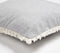 Solid Fringed Chambray Weave Cushion Cover(2)