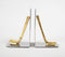 Statement Aluminium Decorative Hockey Bookends (Pair)