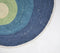 Statement Evil Eye Hand Braided Hemp Rug