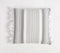 Striped Greyscale Handloom Cushion Covers (set of 2)