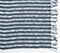Striped Navy Throw
