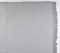 Solid Grey Tasseled Cotton Throw