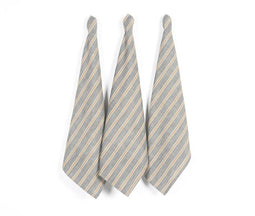 Striped Handloom Kitchen Towels (set of 3)