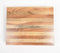 Striped Mixed Wood Elevated Chopping Board