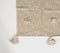Tasseled & Polka Tufted Throw