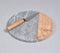 Stone & Acacia Wood Colorblock Chopping Board