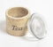 Tea' Wooden Jar With Glass Lid
