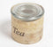 Tea' Wooden Jar With Glass Lid